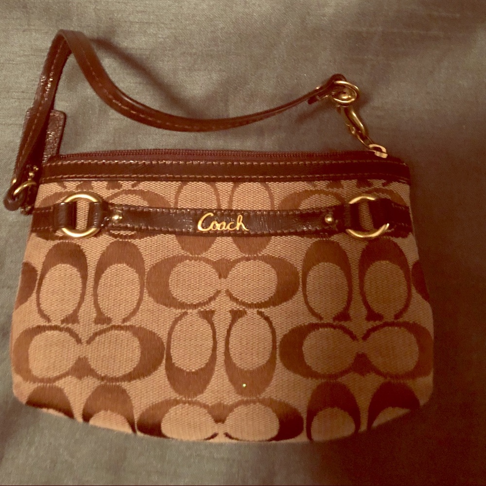 Coach wristlet